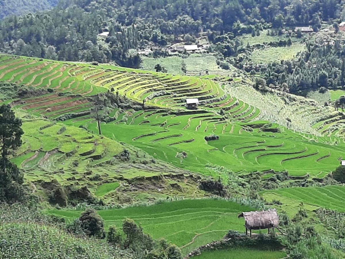 Dong Suoi H'Mong Homestay & Bungalow - Trek & Vegetarian Food Mu Cang Chai Exterior photo