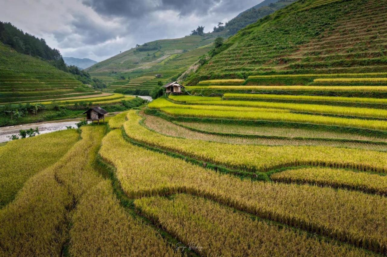 Dong Suoi H'Mong Homestay & Bungalow - Trek & Vegetarian Food Mu Cang Chai Exterior photo